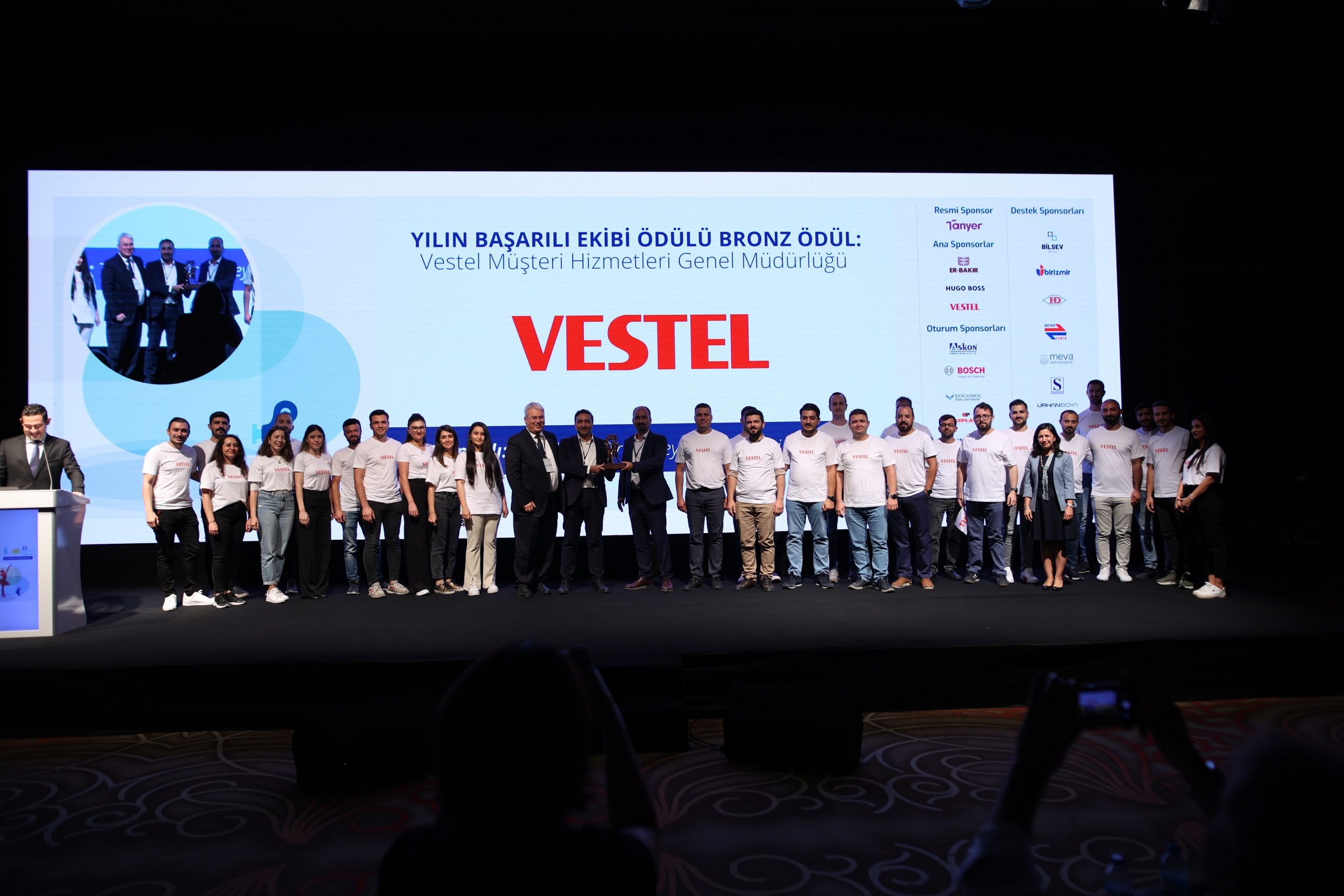 Vestel’in Termonline projesi ödül kazandı 