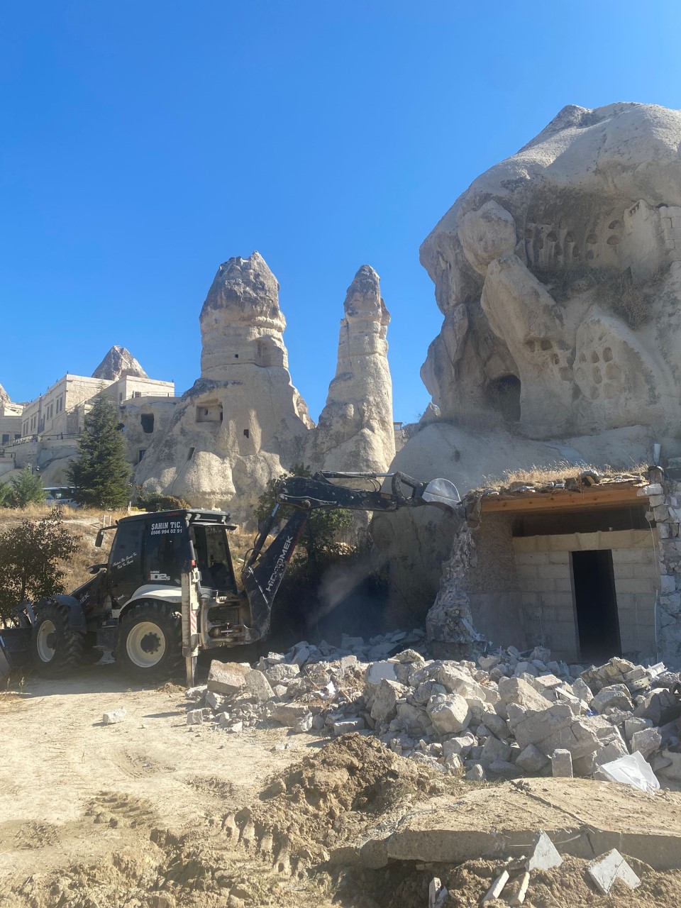 KAPADOKYA ALAN BAŞKANLIĞI   TARİHİ DOKUYU KORUMA ÇALIŞMALARINA DEVAM EDİYOR