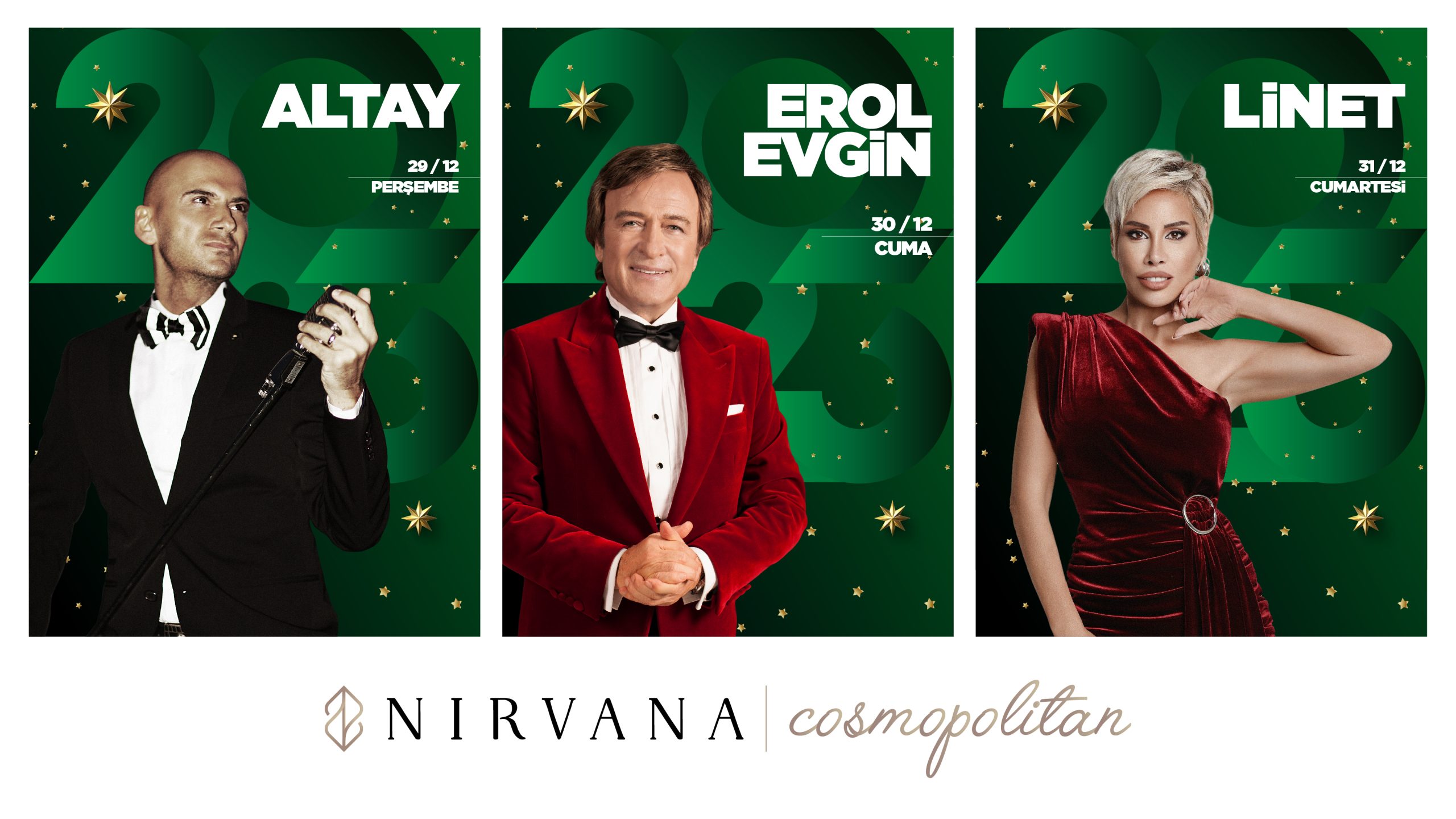 NIRVANA COSMOPOLITAN’DA YILBAŞI HEYECANI  NIRVANA COSMOPOLITAN İLE YENİ YILA MERHABA 