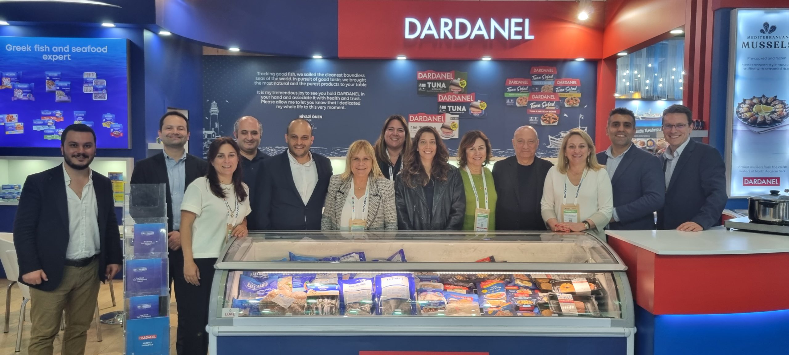 Dardanel’e Barselona Seafood Expo Global’de   yoğun ilgi