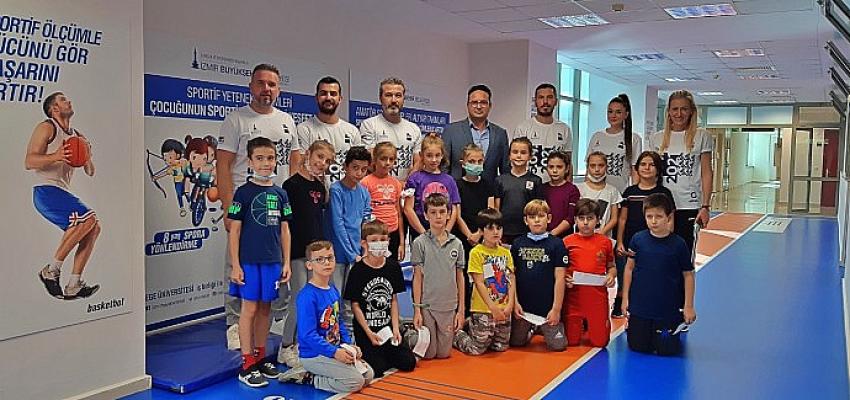 Sportif yetenek ölçümü programına yoğun ilgi