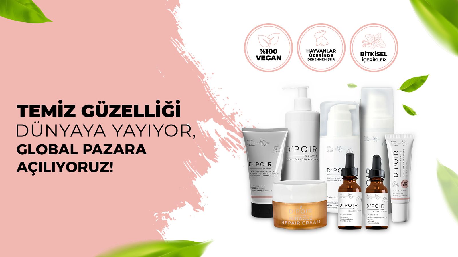 Vegan kozmetik girişimi D’Poir Beaute  3,5 milyon TL fon talebiyle yatırım turuna çıktı