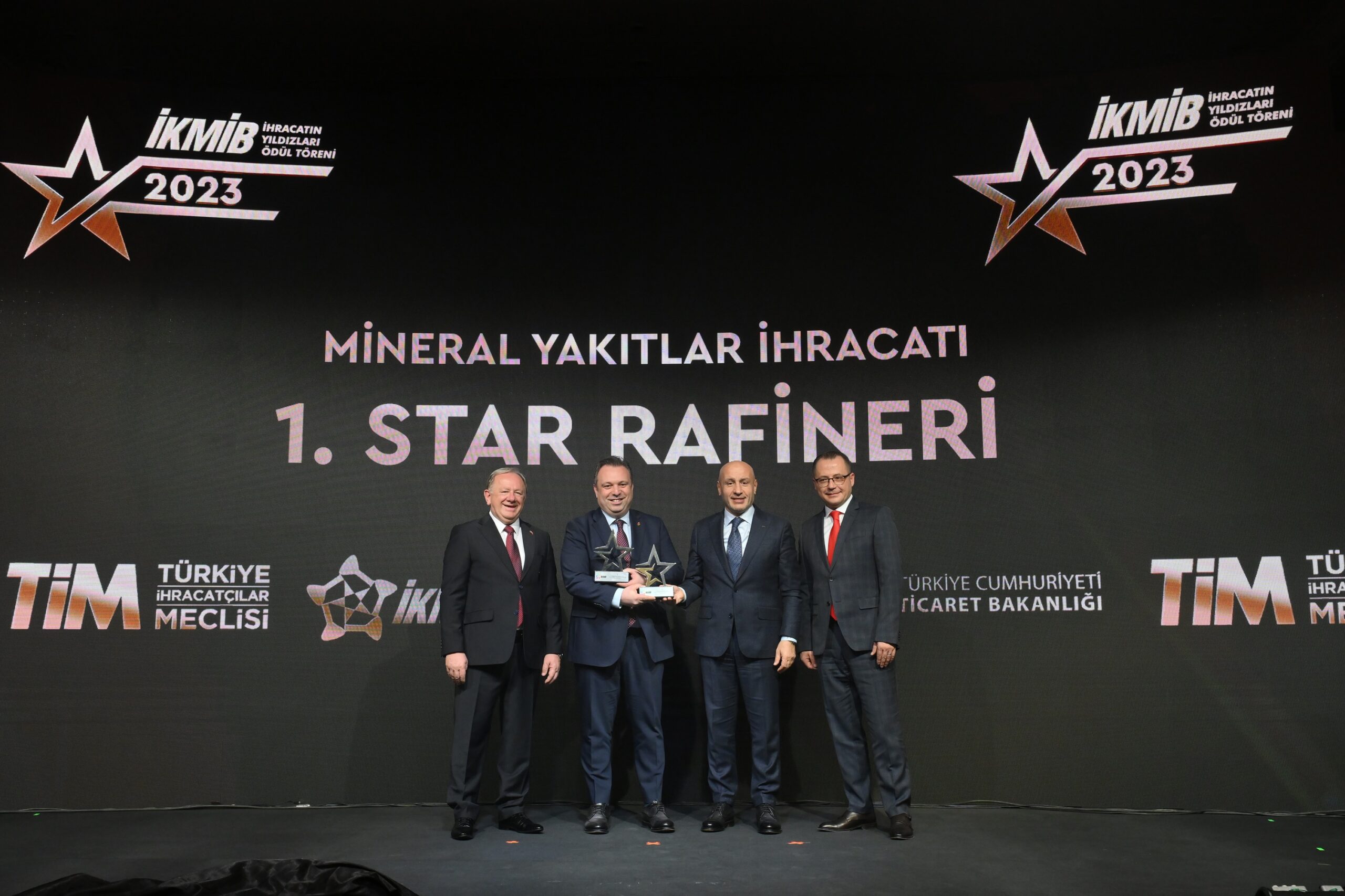 SOCAR Petrol Ticaret ve STAR Rafineri  2023 yılında da “İhracatın Yıldızı” oldu