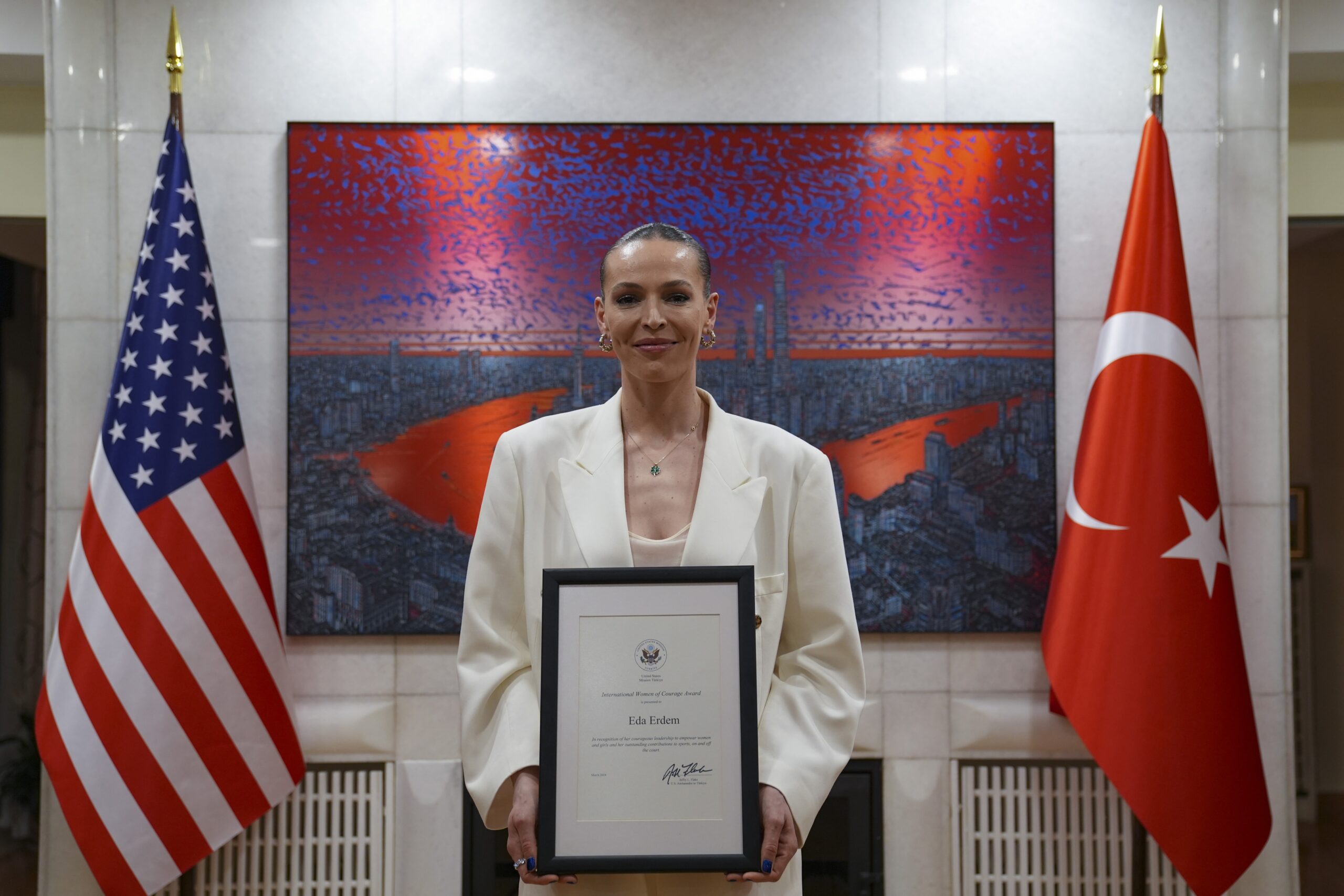 ABD’nin “Uluslararası Cesur Kadınlar” ödülüne aday gösterildi.