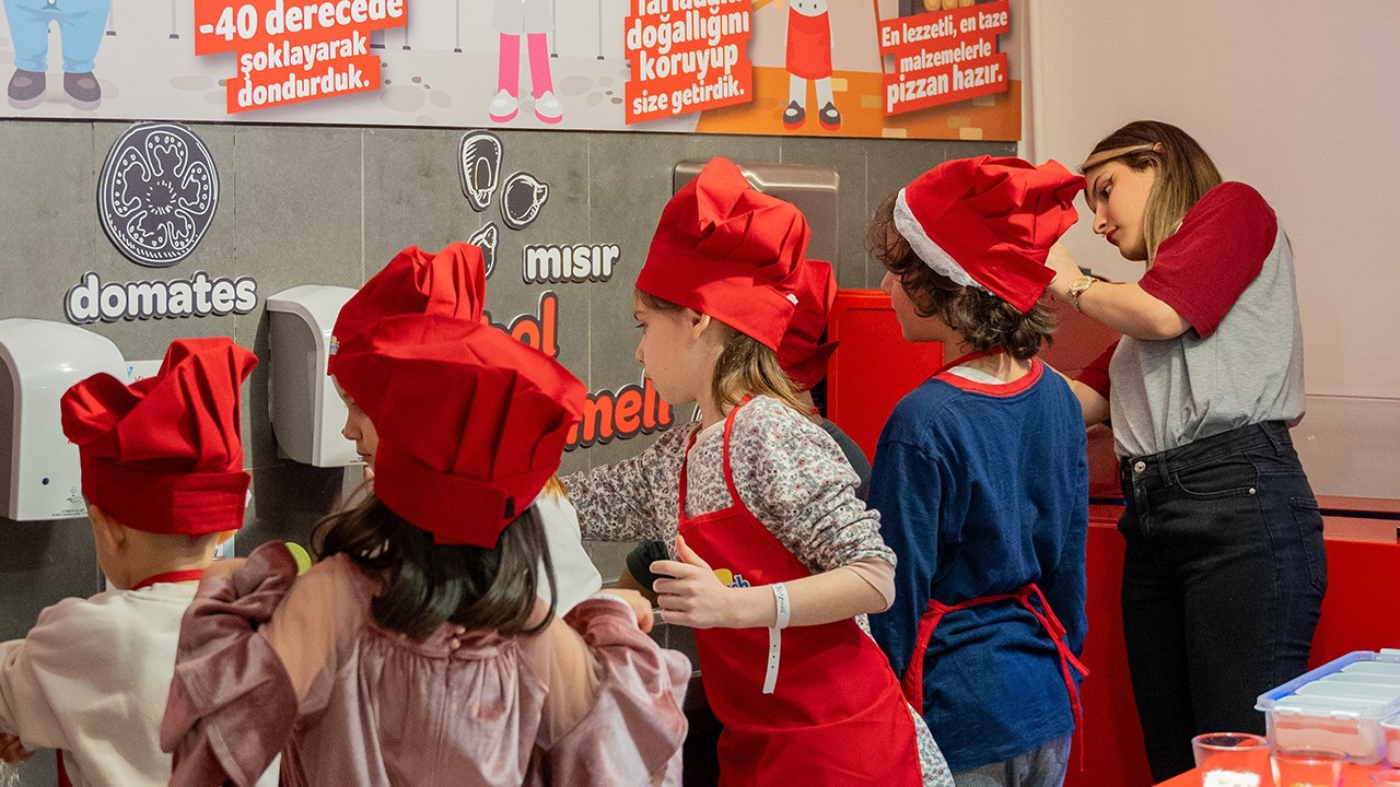 SuperFresh, çocukların Pizza Aşkı’nı kutladı 
