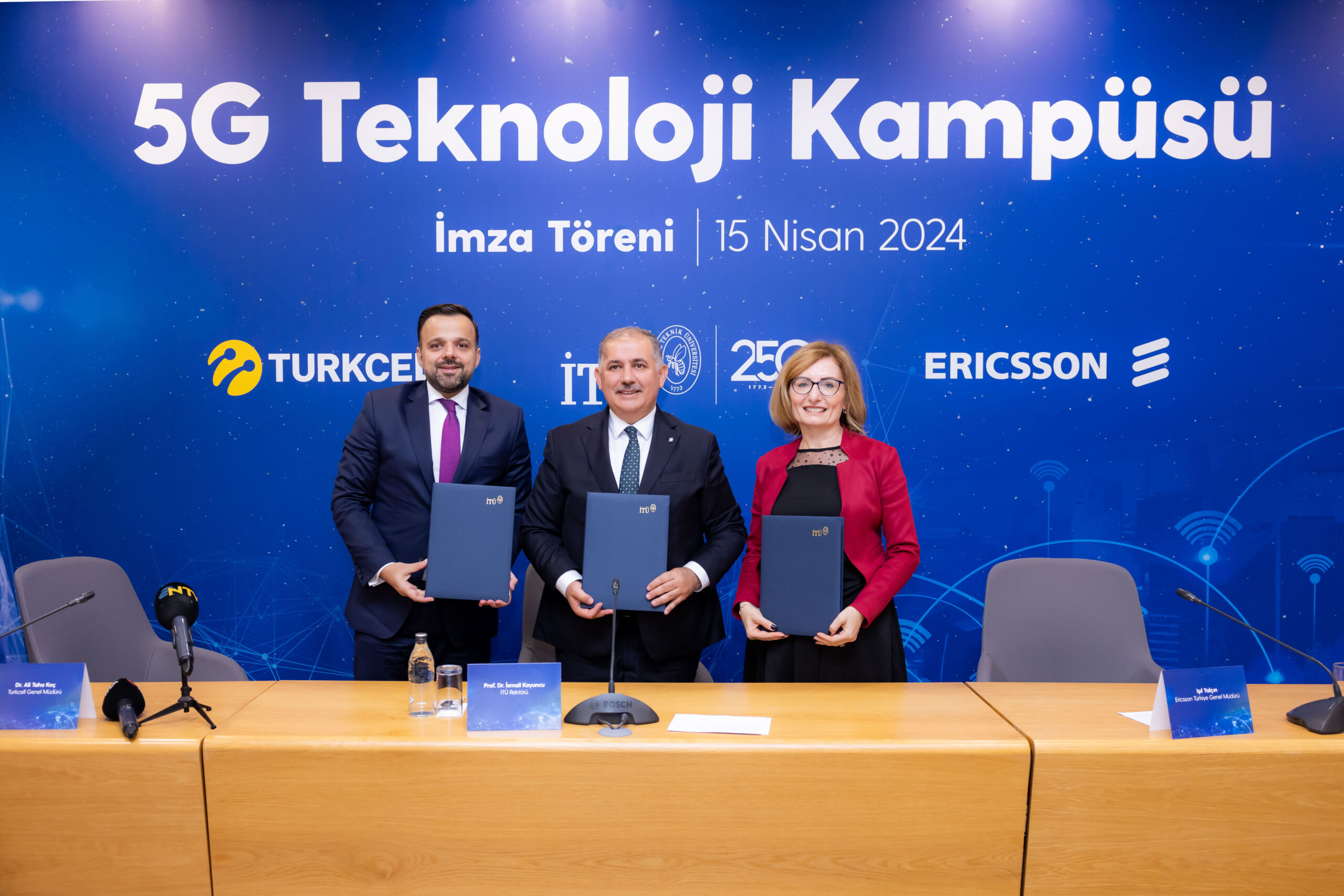 İTÜ, Turkcell ve Ericsson iş birliğiyle  “5G Teknoloji Kampüsü” açıldı