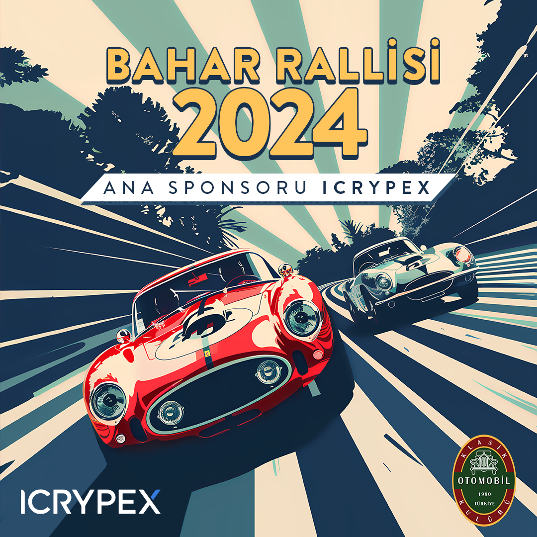 Klasik Otomobil Şampiyonası’nın İlk Yarışı Bahar Rallisi ICRYPEX Sponsorluğunda Gerçekleşiyor