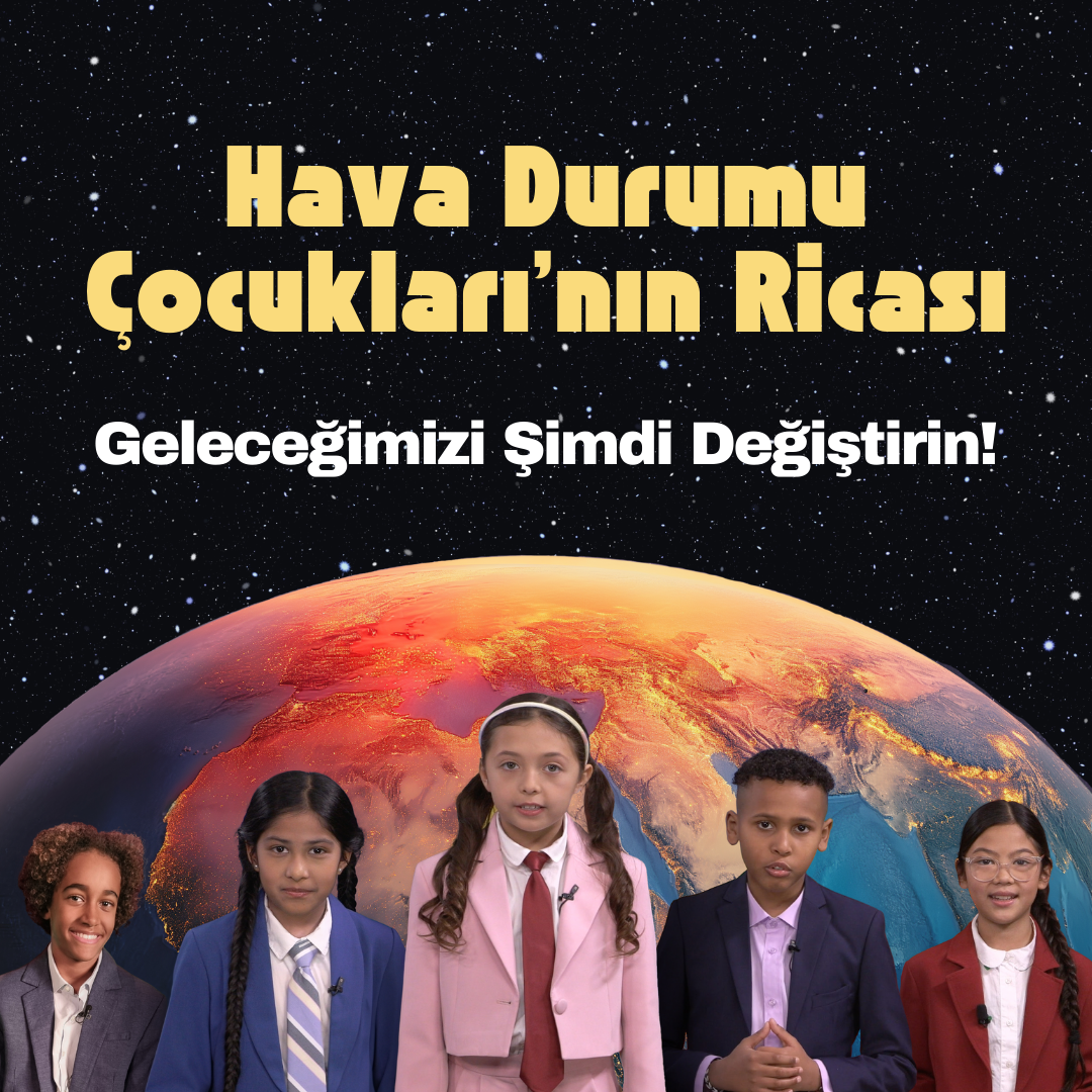 UNDP Türkiye, herkesi iklim konusunda eyleme geçmek için söz vermeye davet ediyor