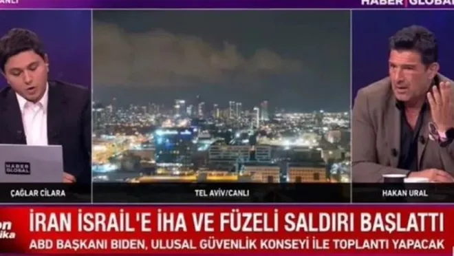 İran İsrail’i füzelerle vurdu, Hakan Ural’ın yorumları sosyal medyada gündem oldu.