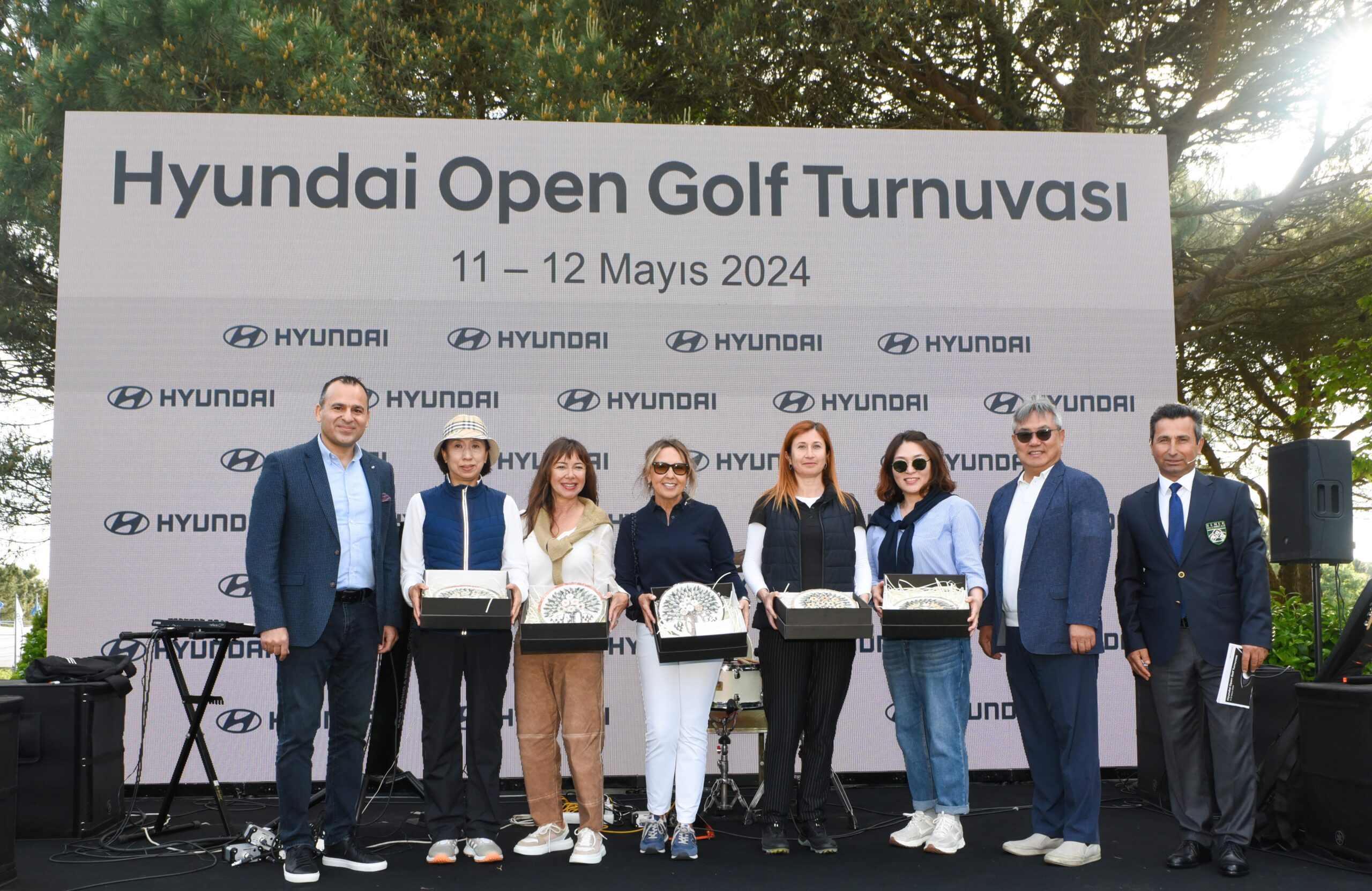 Hyundai Open Golf Turnuvası Ödülleri Takdim Edildi.