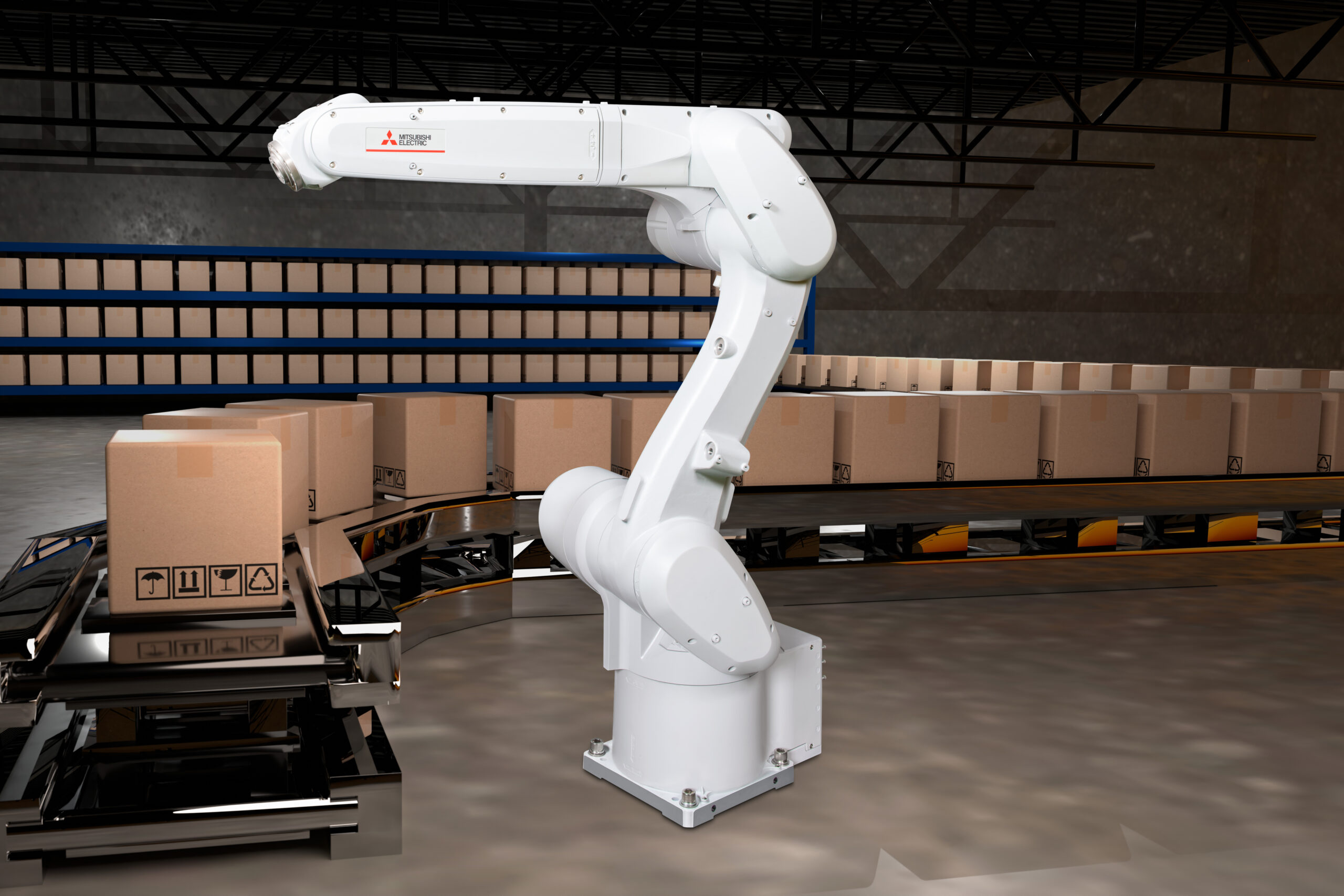 Mitsubishi Electric’in yeni robotu, daha büyük yükleri daha uzun menzille taşıyor