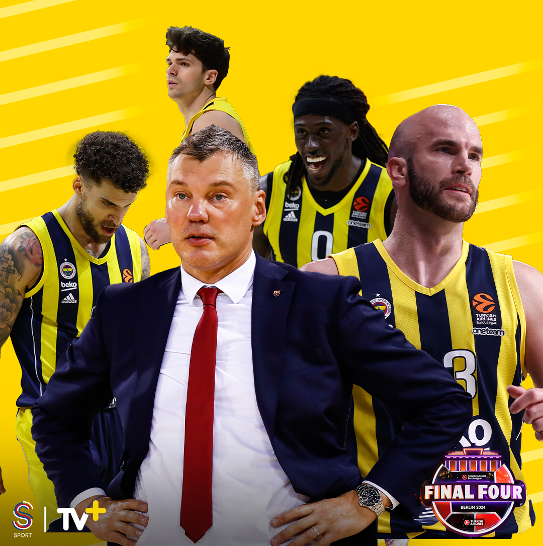 Fenerbahçe Beko Final-Four’da final için sahada,   maç heyecanı TV+ta 