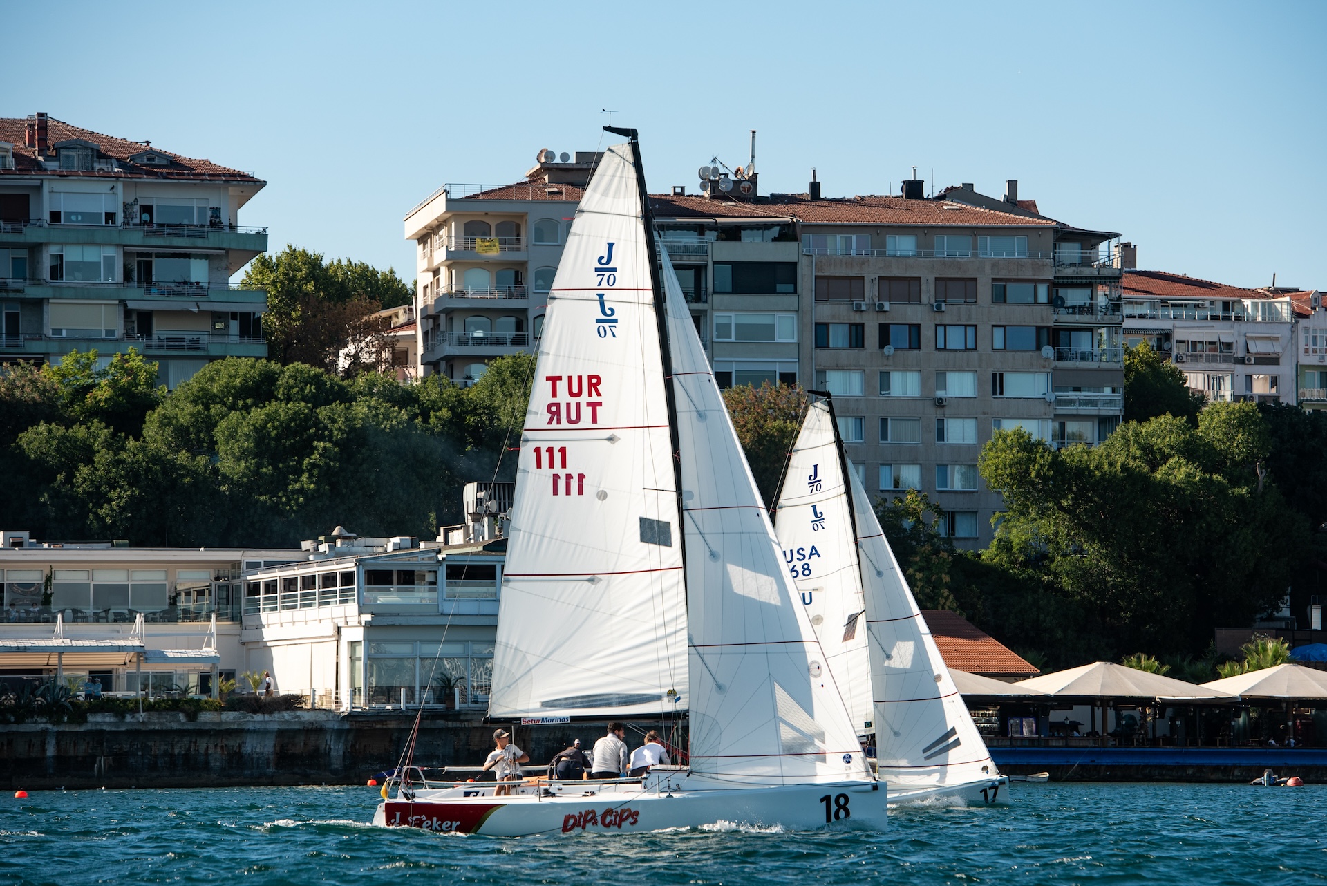 TAYK Slam-Eker Olympos Regatta Yelken Festivali’nde rüzgârla dans sürüyor   J/70 Match Race sınıfında yelkenlilerin maçı sona erdi! 