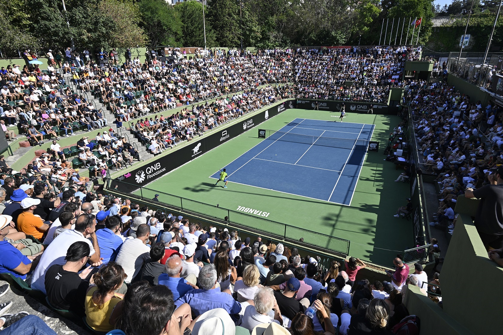 “QNB Finansbank 76. İstanbul Challenger TED Open” Uluslararası Tenis Turnuvası başladı