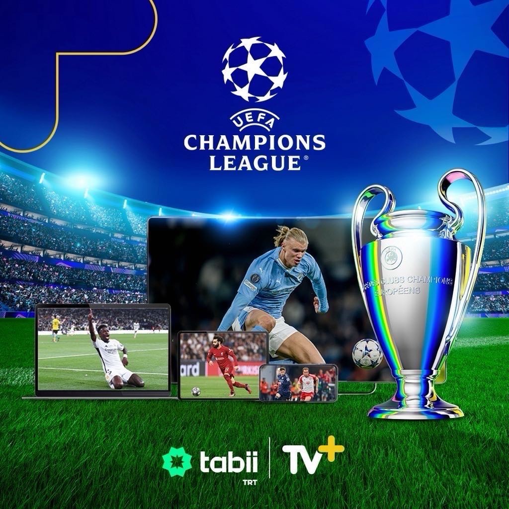 UEFA Şampiyonlar Ligi, UEFA Avrupa Ligi ve UEFA Konferans Ligi’nin seçili maçları şimdi TV+’ta