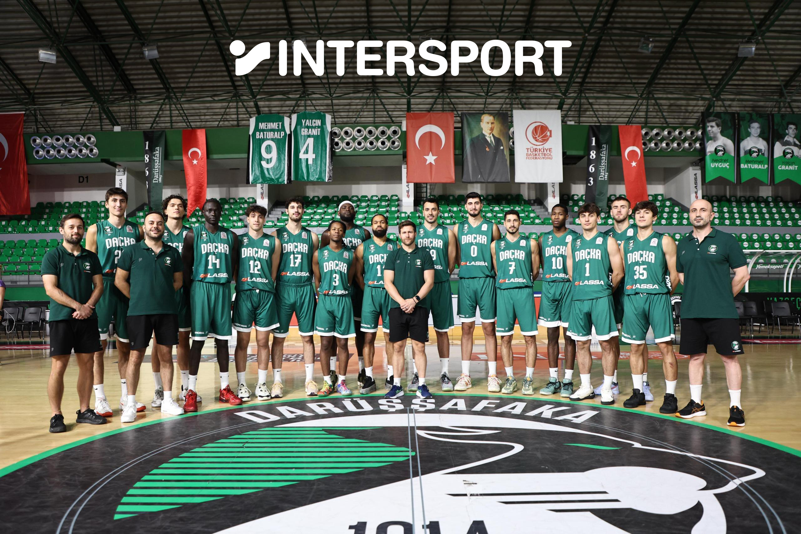 INTERSPORT’TAN BASKETBOLA DESTEK:   DARÜŞŞAFAKA LASSA İLE GÜÇLÜ ORTAKLIK