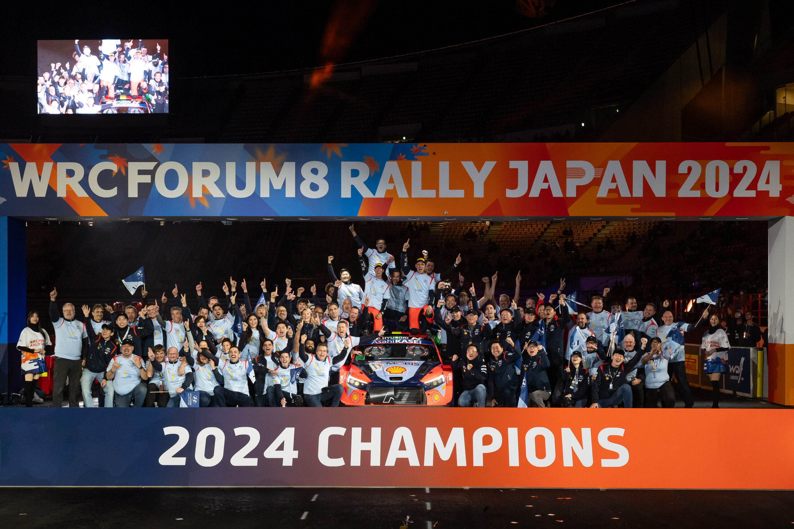 Thierry Neuville ve Martijn Wydaeghe İkilisi 2024 WRC Dünya Pilotlar Şampiyonu Oldu.
