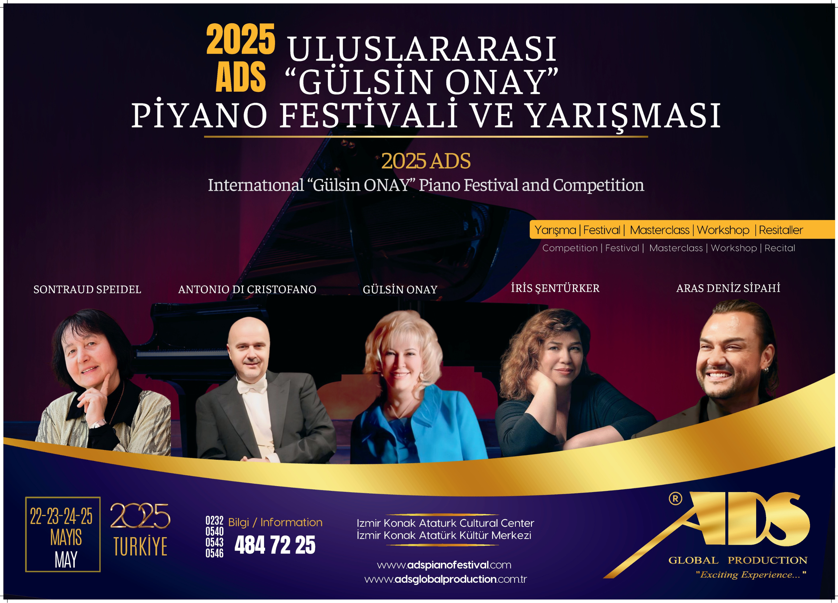 Gülsin Onay” Piyano Festivali Rekor Başvuru Alıyor