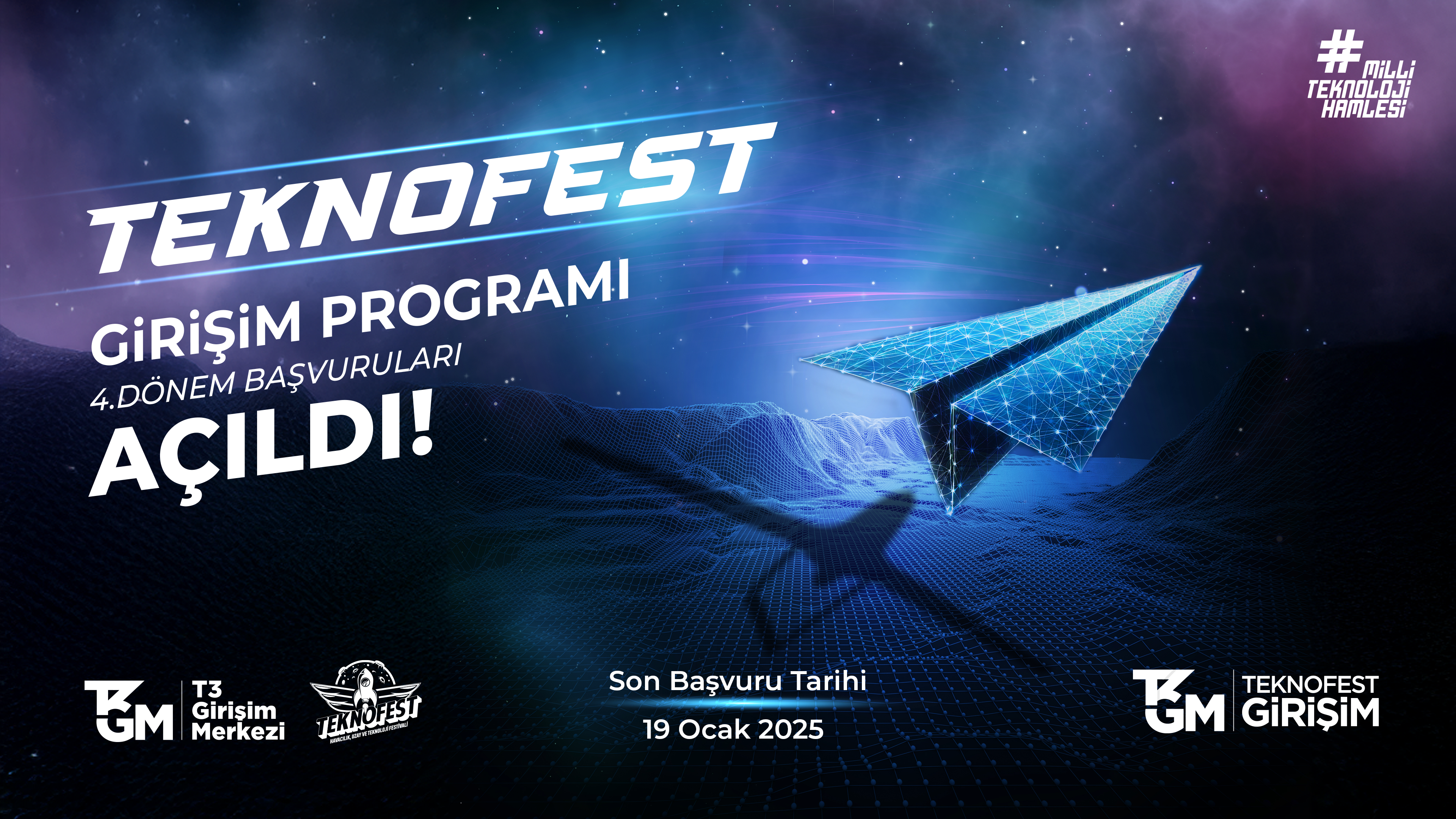 TEKNOFEST Girişim Programı 4. Dönem Başvuruları Başlıyor