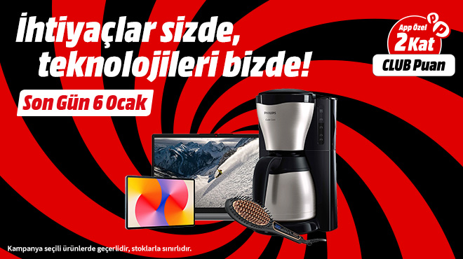 “İhtiyaçlar Sizde, Teknolojileri MediaMarkt’ta” Kampanyası başlıyor!