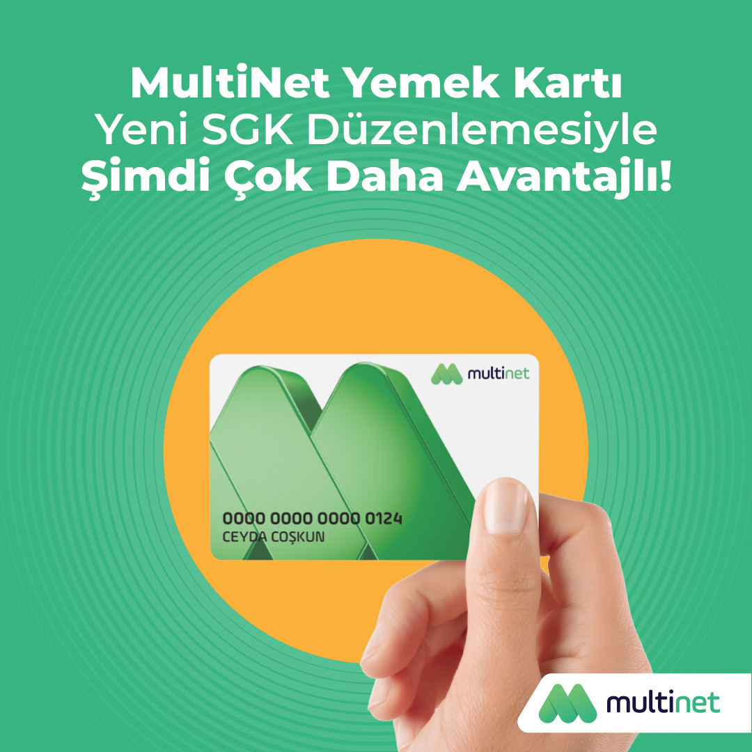 MultiNet yemek kartı tercih eden işverenler SGK priminden muaf olacak