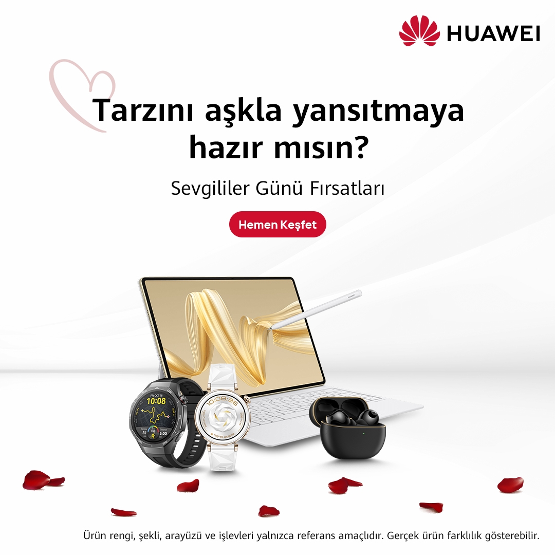 Sevginin sesini Huawei ile duyur