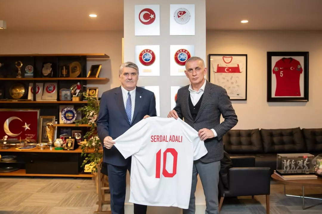 Serdal Adalı’dan TFF Başkanı Hacıosmanoğlu’na ziyaret