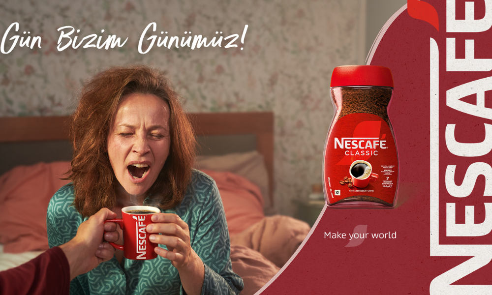 Nescafé Classic’ten yepyeni reklam kampanyası; ‘Gün bizim günümüz’