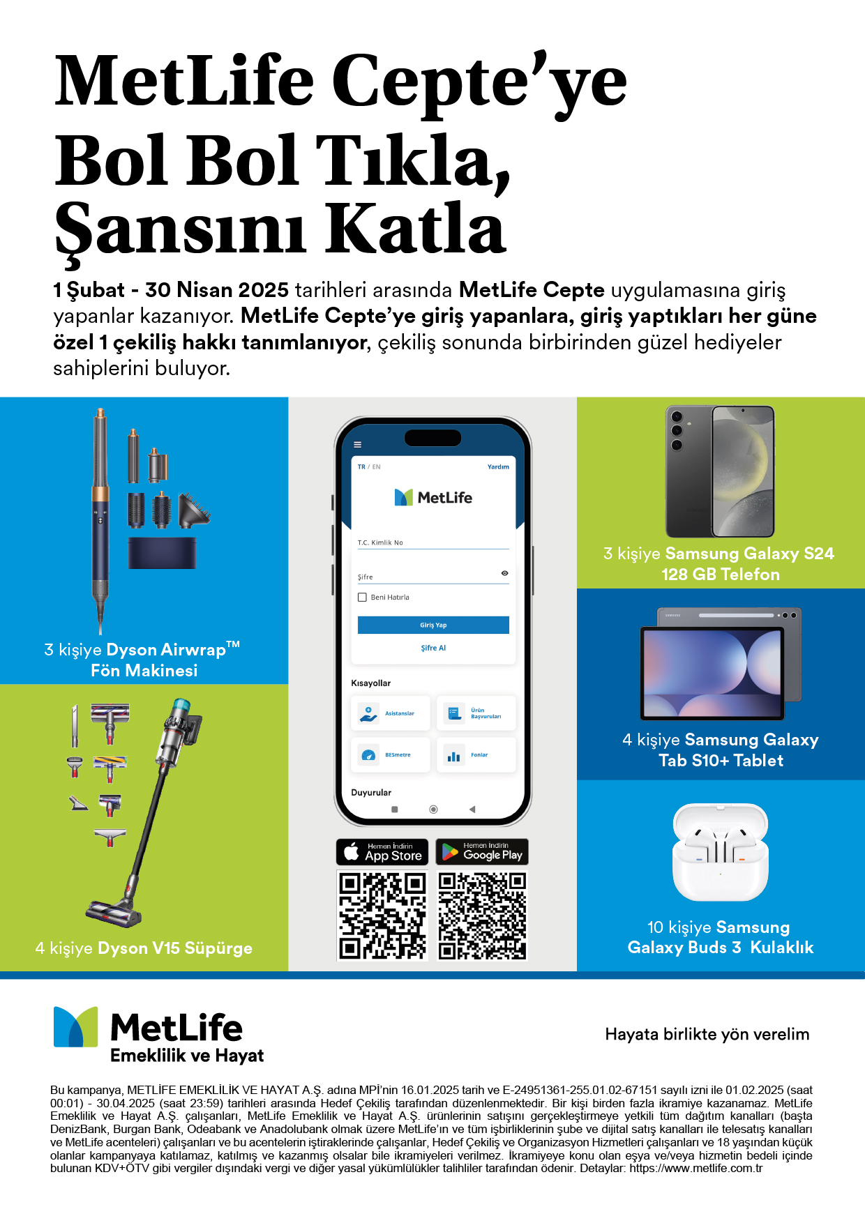 MetLife’tan, MetLife Cepte Kullanıcılarına Özel Kampanya