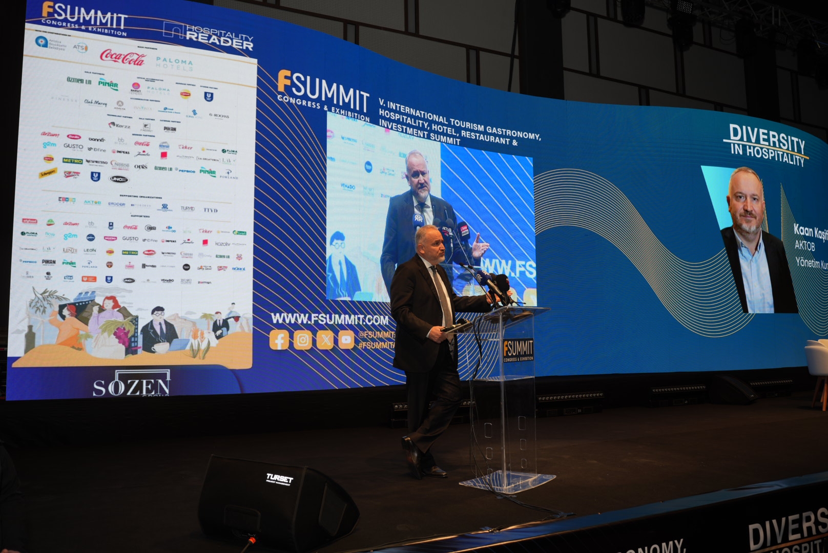 Turizm, Gastronomi ve Ağırlama Sektörünün Öncü İsimleri  FSUMMIT 2025’te 5. Kez Bir Araya Geldi