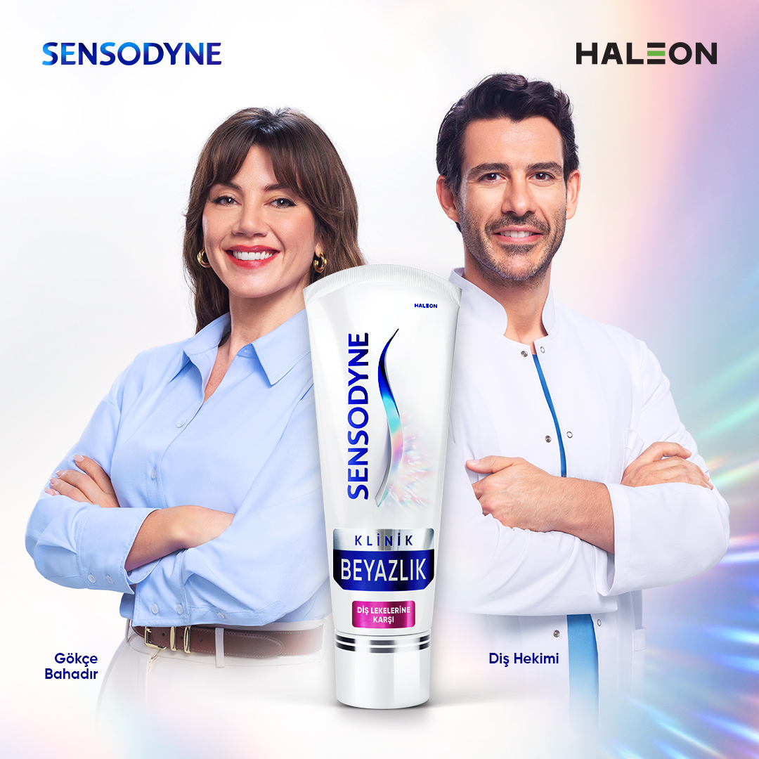 Sensodyne Klinik Beyazlık   Reklam Kampanyasının Yeni Yüzü: Gökçe Bahadır