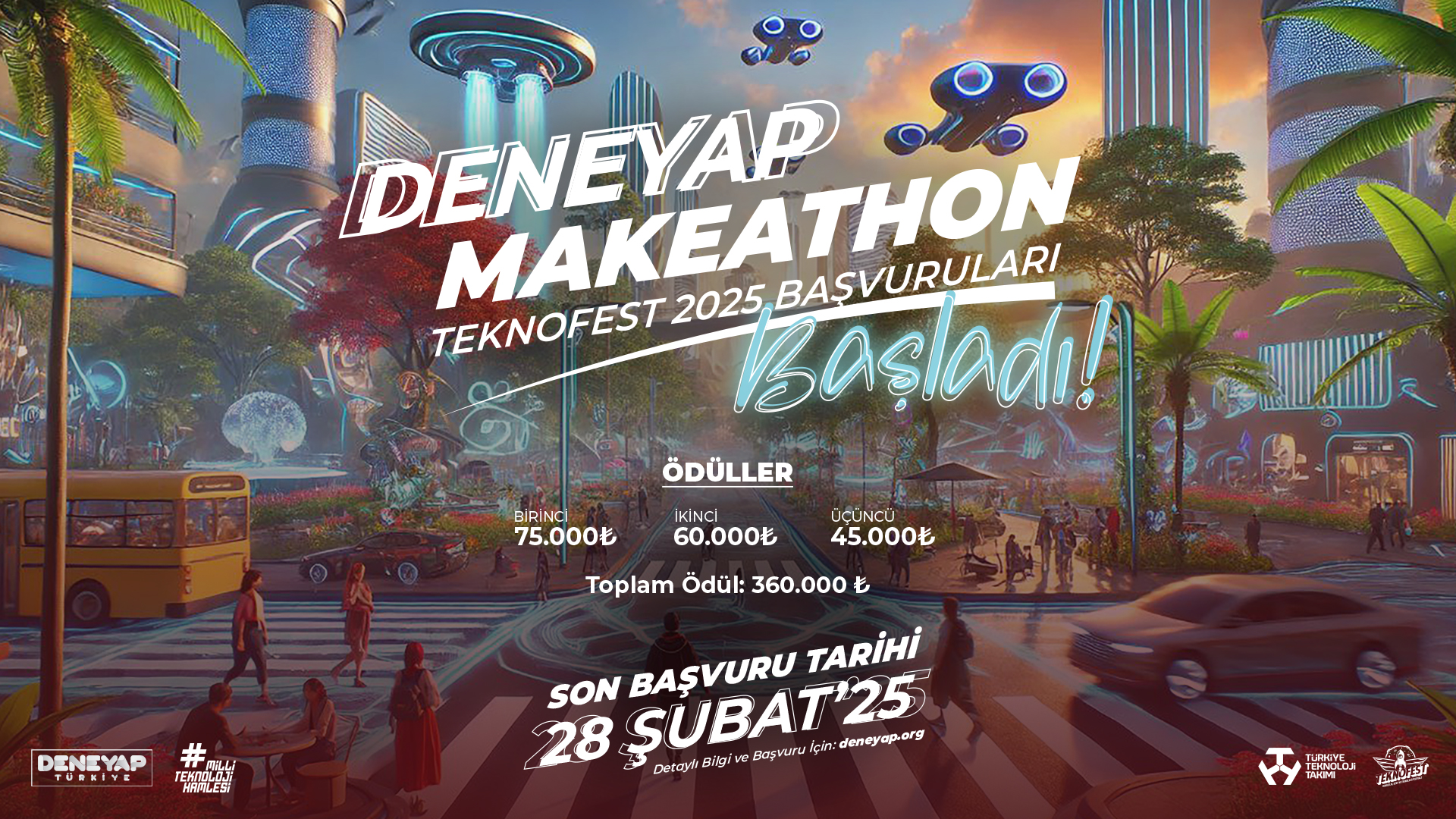 DENEYAP Makeathon ile Teknoloji Yıldızları TEKNOFEST 2025’te