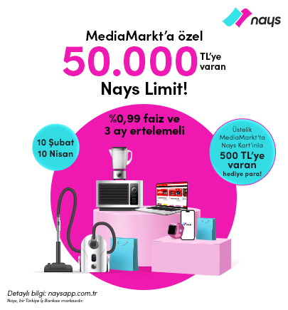 MediaMarkt, Nays iş birliği ile teknoloji alışverişinde limitleri zorluyor 