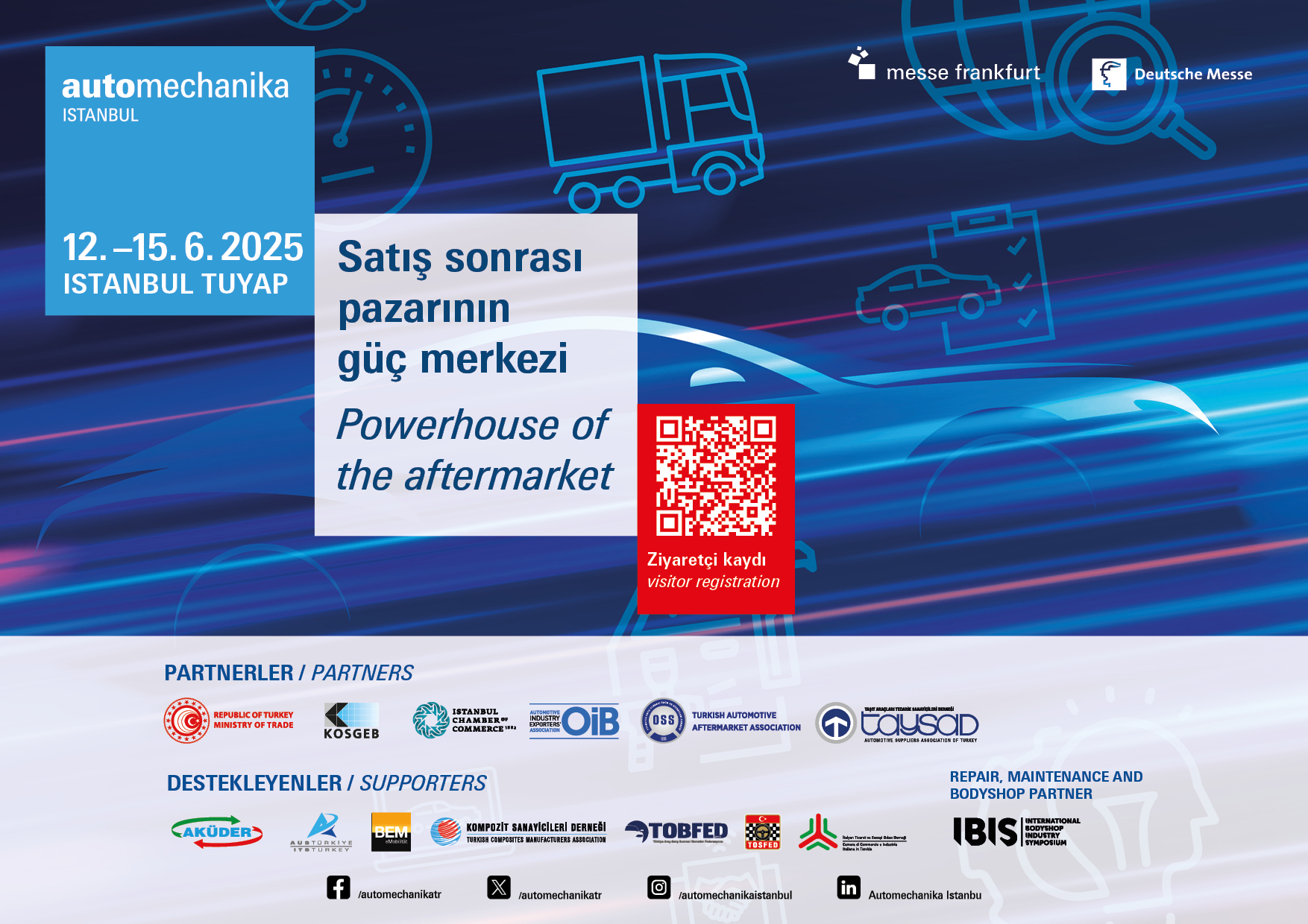 Automechanika Istanbul 2025, otomotiv ihracatına yeni rotalar kazandıracak