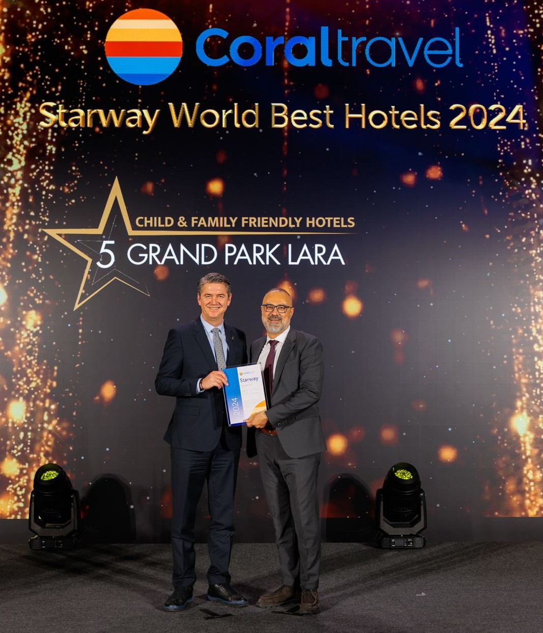 GRAND PARK LARA “CHILD AND FAMILY FRIENDLY HOTELS”  KATEGORİSİNDE DÜNYANIN EN İYİLERİ ARASINDA!