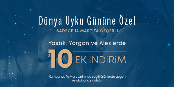 Yataş Mağazaları Dünya Uyku Günü’nde Gece 24.00’e Kadar Açık!