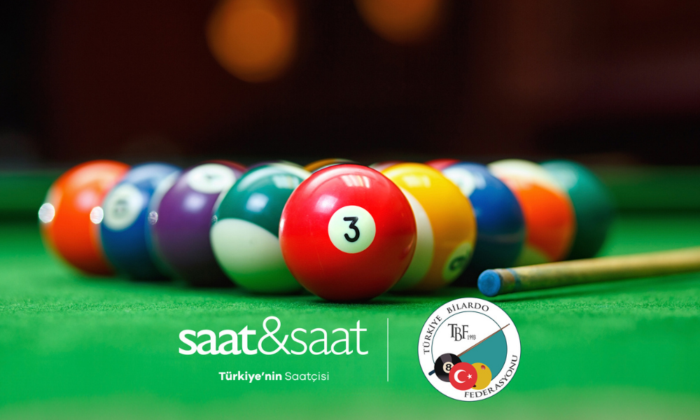 Saat&Saat Türkiye Bilardo Federasyonu sponsoru oldu