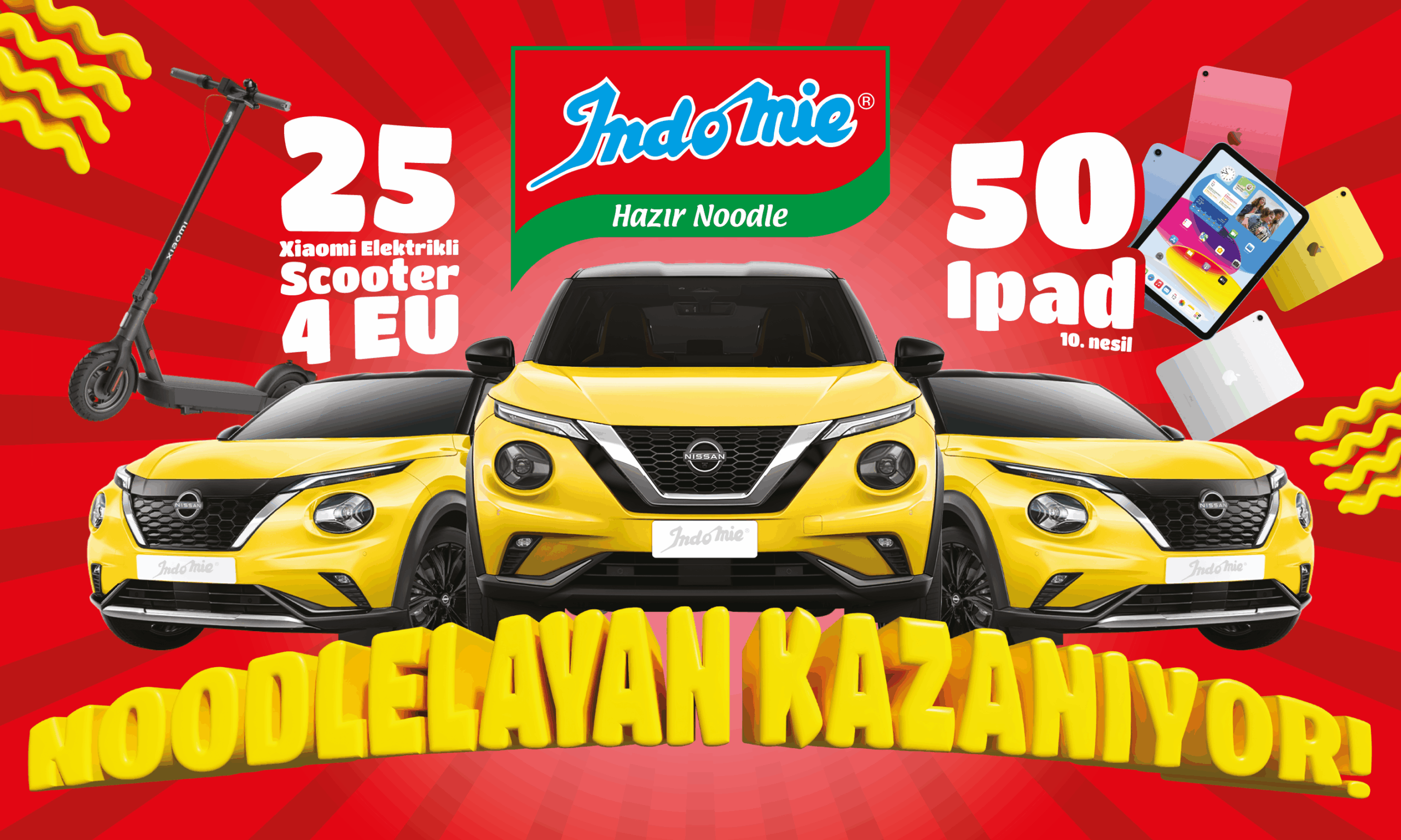 “Noodlelayan Kazanıyor!”   Çekiliş Kampanyası Devam Ediyor