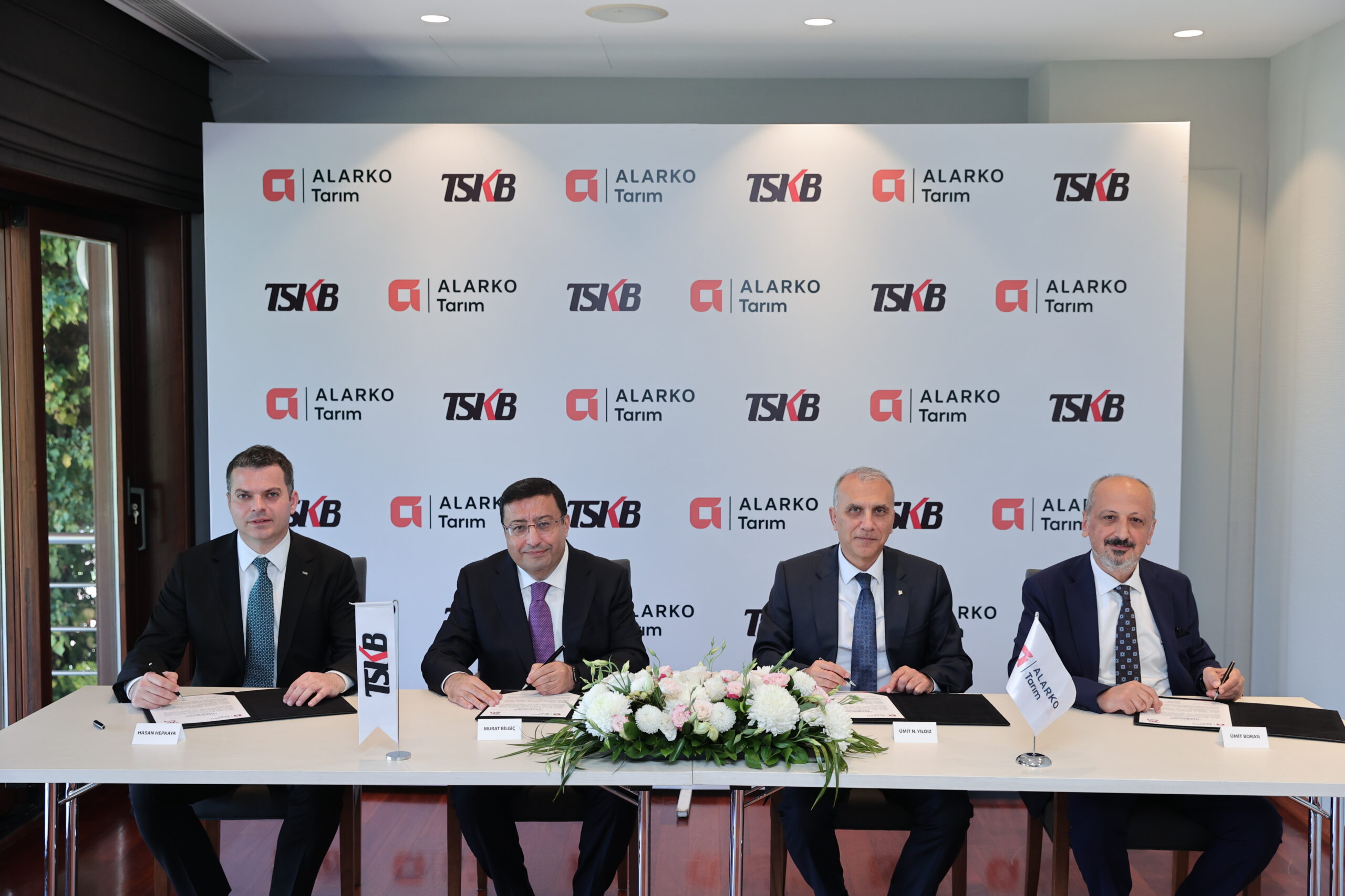 TSKB ve Alarko Tarım Jeotermal Modern Sera Yatırımı İçin 80 Milyon Euroluk Kredi Sözleşmesi İmzaladı