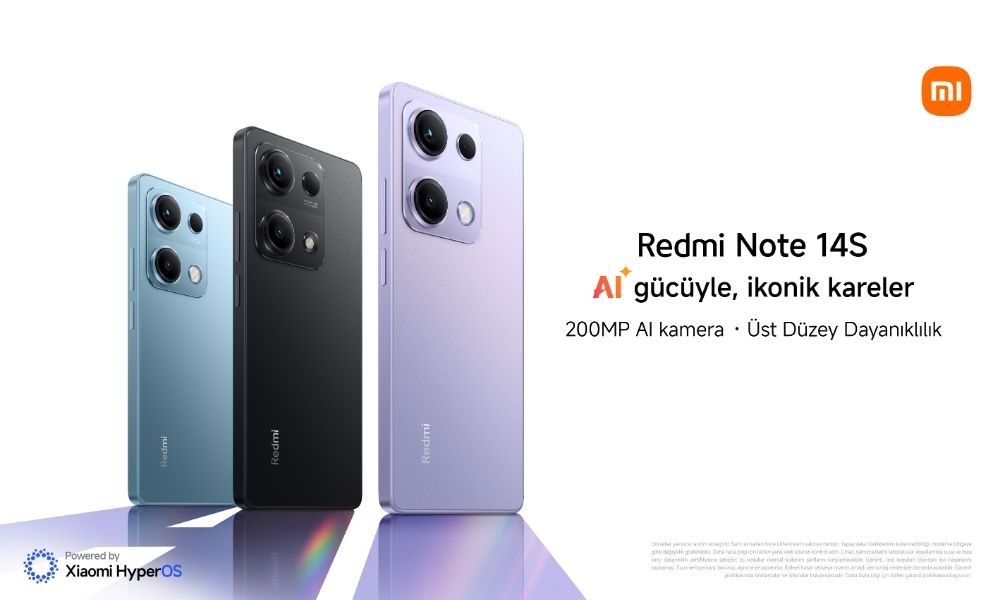 Xiaomi, Redmi Note 14S’i Türkiye’de Satışa Sunuyor