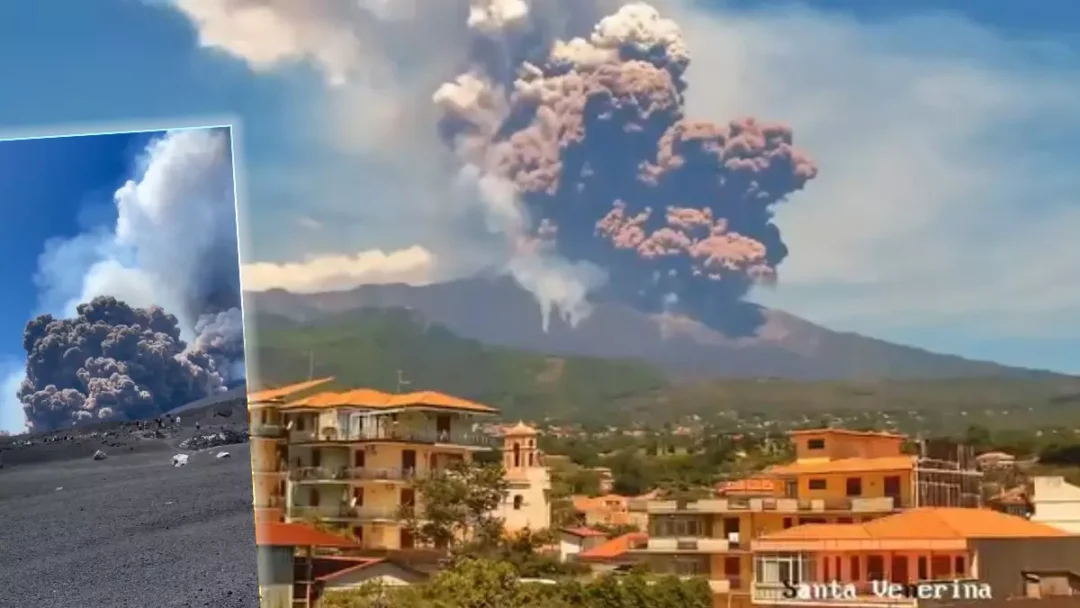 Etna yeniden patladı