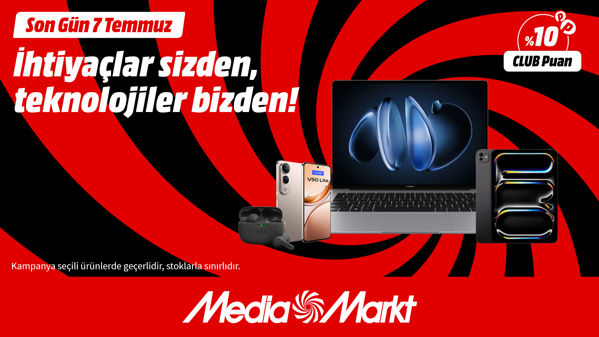 MediaMarkt’tan “İhtiyaçlar Sizde, Teknolojileri MediaMarkt’ta” kampanyası 