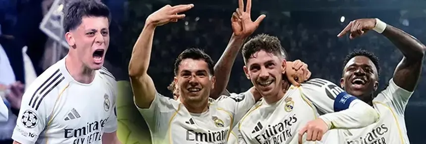 Real Madrid, Şampiyonlar Ligi’nde şov yaptı!