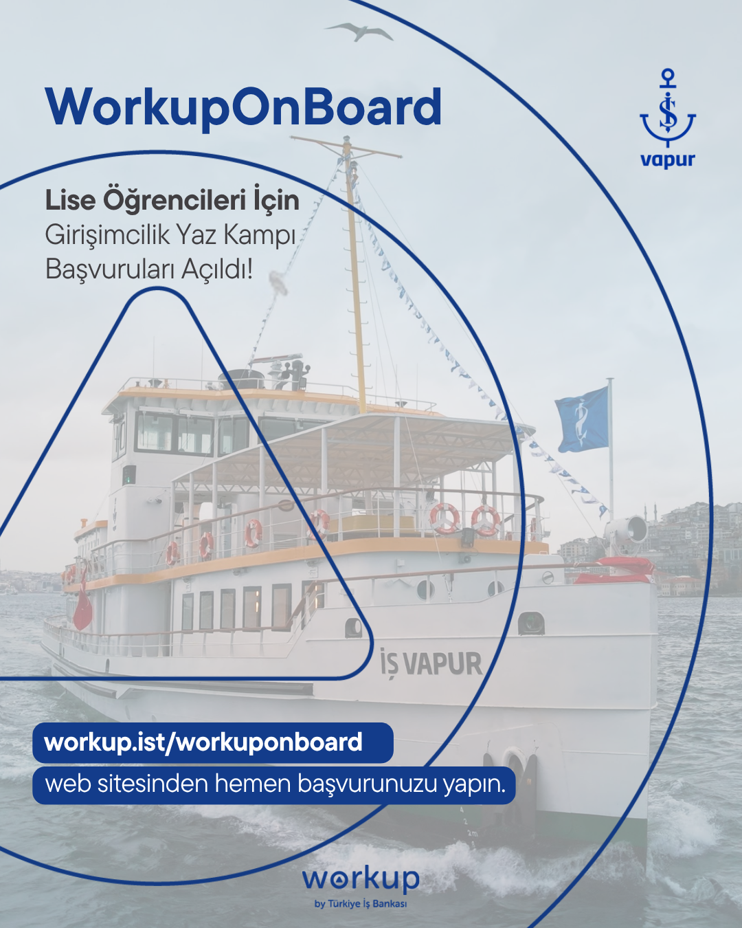 İş Bankası’ndan Lise Öğrencileri için Girişimcilik Programı:  WorkupOnBoard
