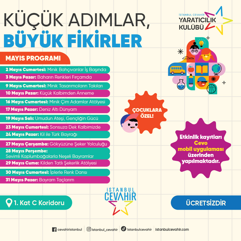 İstanbul Cevahir’de Sanat ve Eğlence Bir Arada