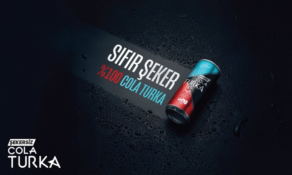 Cola Turka’dan yeni ürün: Sıfır şeker, %100 Cola Turka!