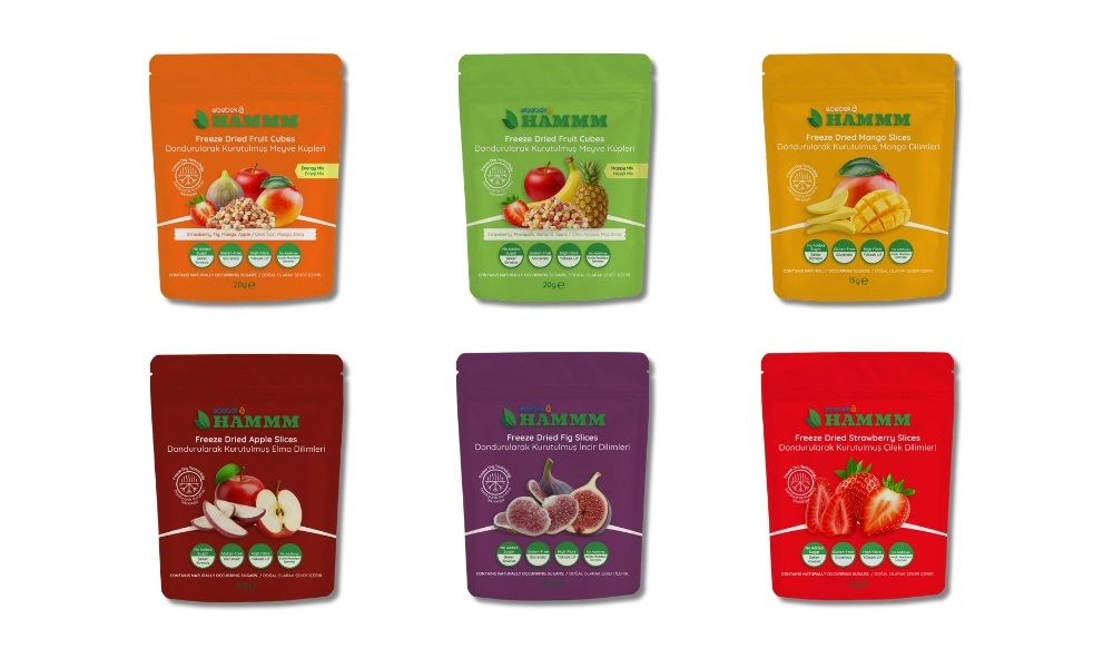 Doğal Meyve Atıştırmalıkları HAMMM Freeze Dried Serisiyle ebebek’te